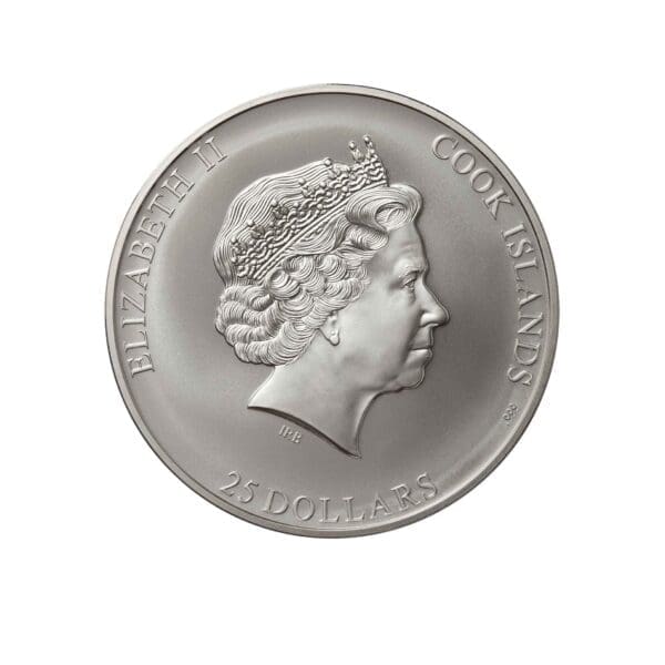 2019 $25 Baekdusan The Land of Korea 5oz Silver Proof Coin - Image 2