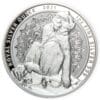 2021 £2 The Barbary Macaque 1oz Silver BU Gibraltar Coin