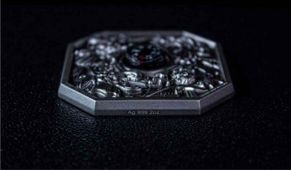 2024 South Korea The Kings of Pirates 2oz Silver Antiqued Stacker - Image 3