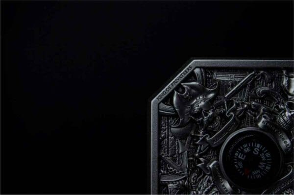 2024 South Korea The Kings of Pirates 2oz Silver Antiqued Stacker - Image 4