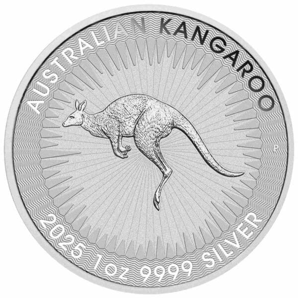 2025 $1 Australian Kangaroo 1oz Silver Individual Bullion Coin