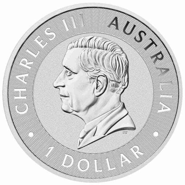 2025 $1 Australian Kangaroo 1oz Silver Individual Bullion Coin - Image 3