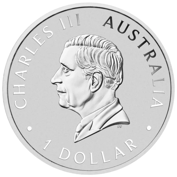 2025 $1 Australian Wedge-tailed Eagle 1oz Silver Bullion Round - Image 3