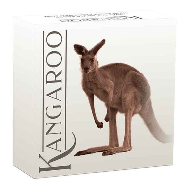 2025 $1 Australian Kangaroo 1oz Silver Proof Coloured High Relief Coin - Image 5