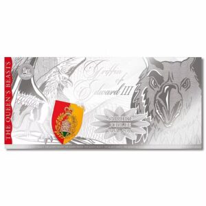 2018 Griffin Edward III Queens Beasts 3g Silver Note