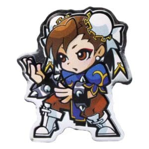 2021 Fiji Street Fighter Mini Fighters Chun Li 1oz Silver Coloured Proof Coin