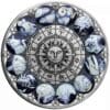 2022 $5 Signs of the Zodiac 5oz Silver Antiqued Coloured Proof Coin
