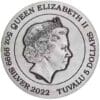 2022 $5 Signs of the Zodiac 5oz Silver Antiqued Coloured Proof Coin - Image 2