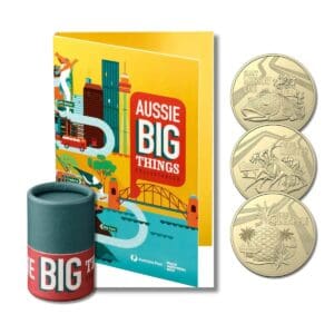 2023 $1 'Aussie Big Things' 10 Coin Set with Folder