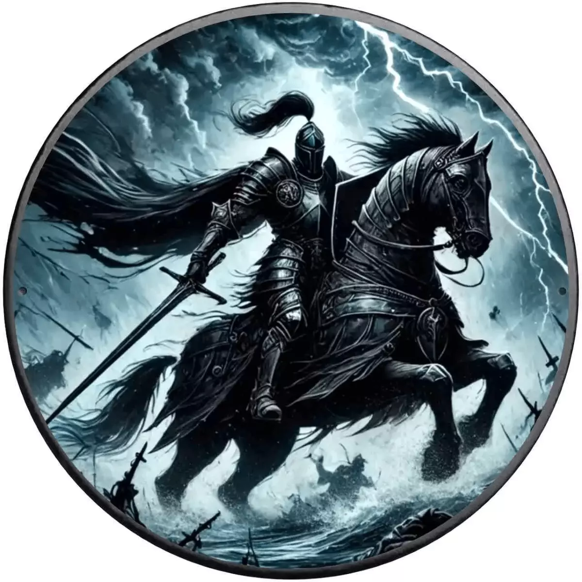 2024 Knight of Thunder Knights of Honour 1oz Silver Eagle Coin