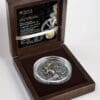 2021 $5 Fortuna & Tyche - Goddesses 2oz Silver Gilded Coin - Image 3