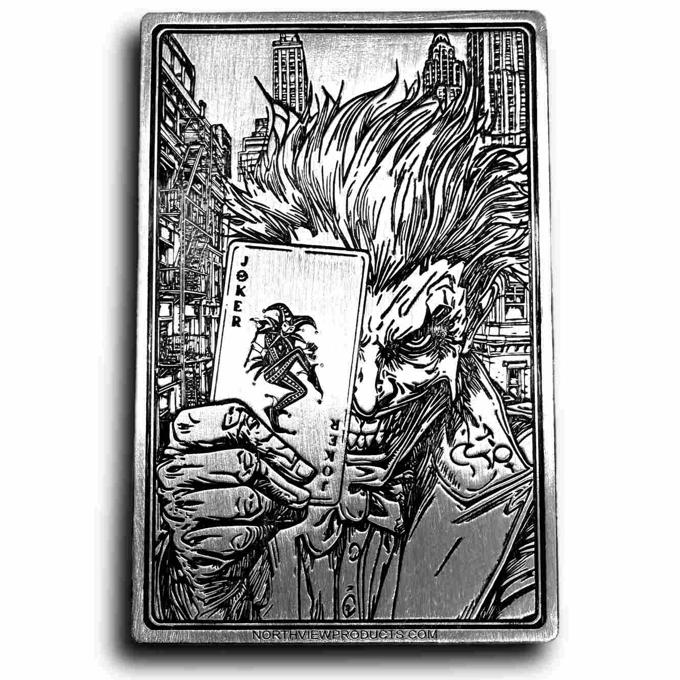 2025 Joker V2 1oz Silver Card Bar