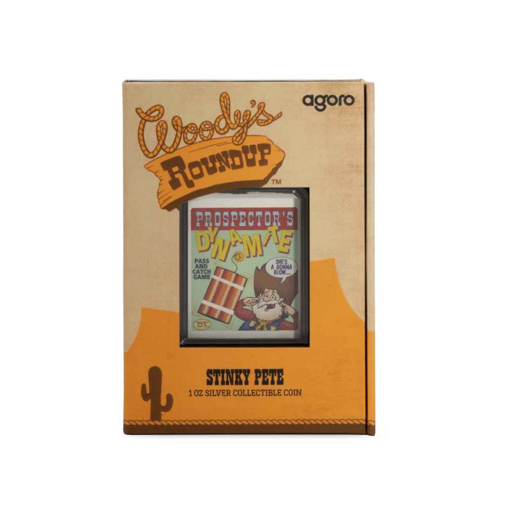 2025 $2 Disney Pixar Woody's Roundup™ - Stinky Pete Proof 1oz Silver Coin