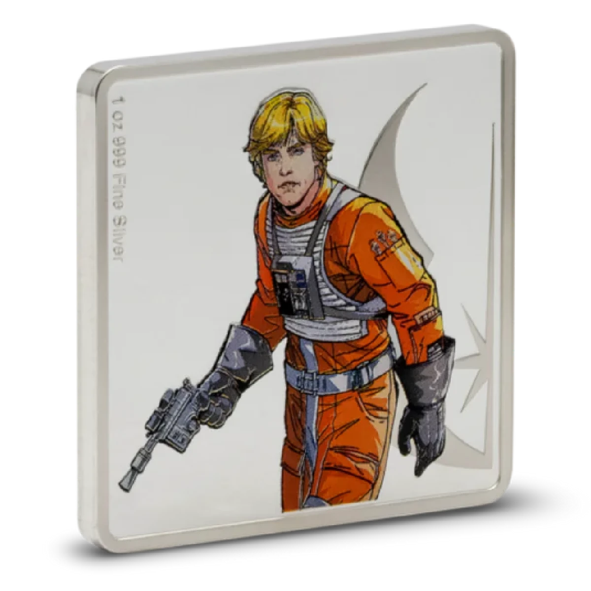 2025 Star Wars™ Luke Skywalker™ and R2-D2™ 1oz Proof Medallion