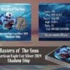 2024 $1 Shadow Ship Masters Of The Seas American Eagle 1oz Silver Coin - Image 3