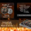 2024 Warrior of Fire Knights of Honour 1oz Silver Eagle Coin - Image 3