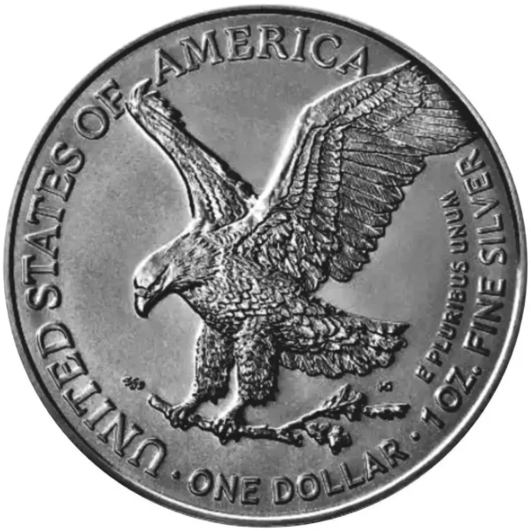 2024 Knight of Thunder Knights of Honour 1oz Silver Eagle Coin - Image 3