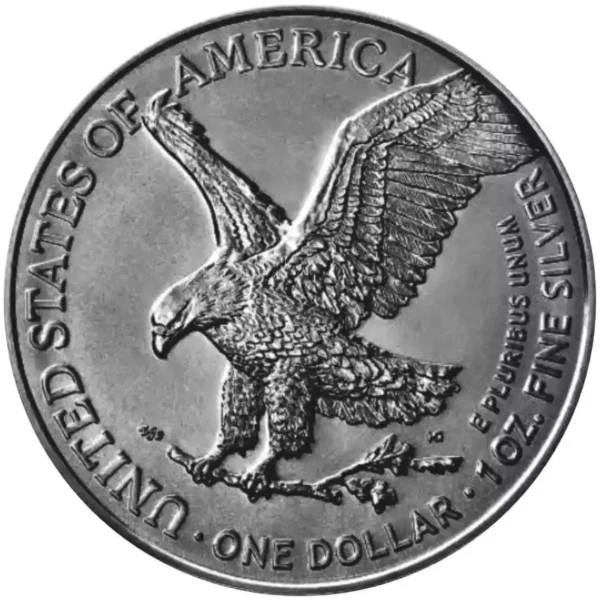 2024 Dragon of Ice 1oz Silver Colouried American Eagle Coin - Image 4