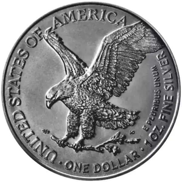 2024 Defender of the Crown Knights of Honour 1oz Silver Eagle Coin - Image 3