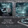 2024 Knight of Thunder Knights of Honour 1oz Silver Eagle Coin - Image 2