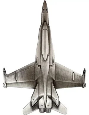 2025 Fighter Jet Shaped 1oz Silver Antiqued	Liberia Coin