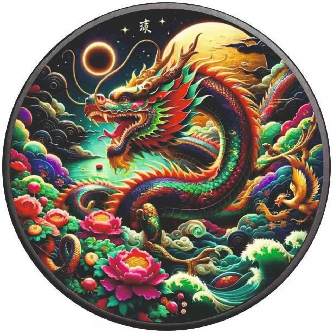 2024 Dragon of Magic 1oz Silver American Eagle Coin