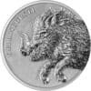 Germania Beasts: Gullinbursti Geminus 1oz Silver BU Coin