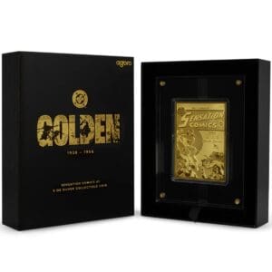 2025 DC 90th Anniversary - Golden Age - Sensation Comics #1 5oz Gilded Coin