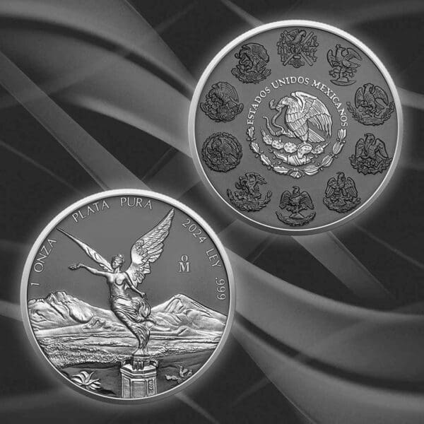 2024 Libertad Silver Ring Edition 1oz Silver Coin - Image 6