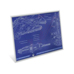 2025 $2 Star Wars™ - Millennium Falcon - Blueprint Foil