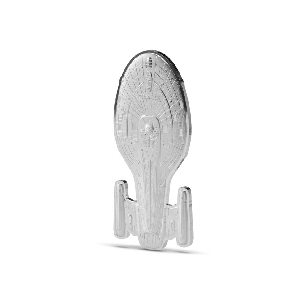 2025 $5 Star Trek Ships - U.S.S. Voyager NCC-74656 3oz Silver Proof Coin