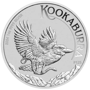 2024 $1 Perth Mint Kookaburra Coin 1oz Silver BU Coin