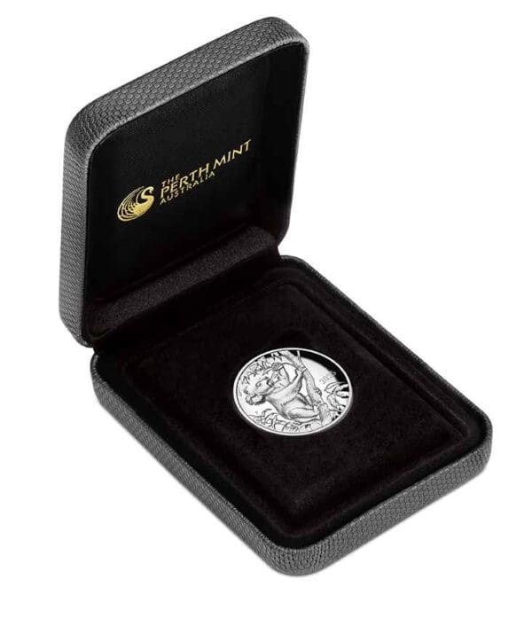 2025 $10 Beth Zaiken Collection The Koala 2oz Silver Proof UHR Coin - Image 3