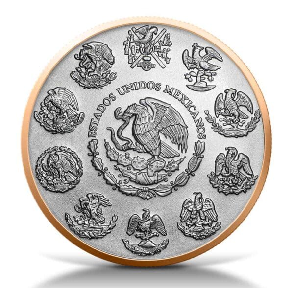 2024 Mexico Libertad Red Gold Series 1oz Silver Coin - Image 2