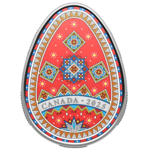 2025 $20 Pysanka 1oz Silver Proof Coin