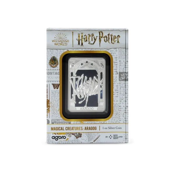 2025 $2 Harry Potter™ - Magical Creatures – Aragog 1oz Silver Coin - Image 3