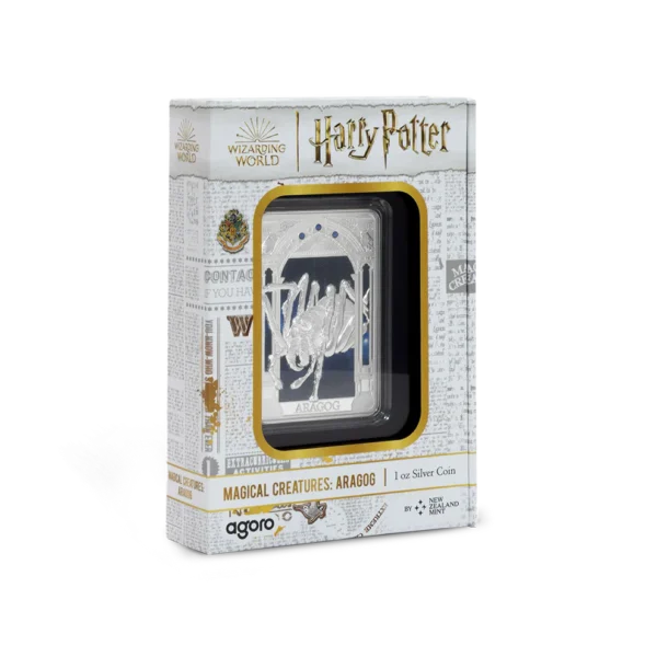 2025 $2 Harry Potter™ - Magical Creatures – Aragog 1oz Silver Coin