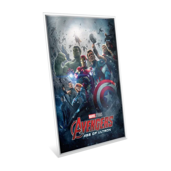 The Infinity Saga Phase Two Avengers: Age of Ultron Marvel 1.5oz Silver Foil - Image 2