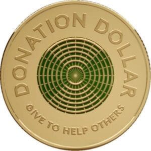 2021 $1 Donation Dollar Uncirculated Australian Coin