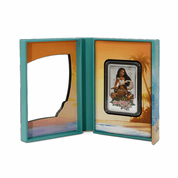2025 $2 Disney - Moana 1oz Niue Silver Proof Coin - Image 4