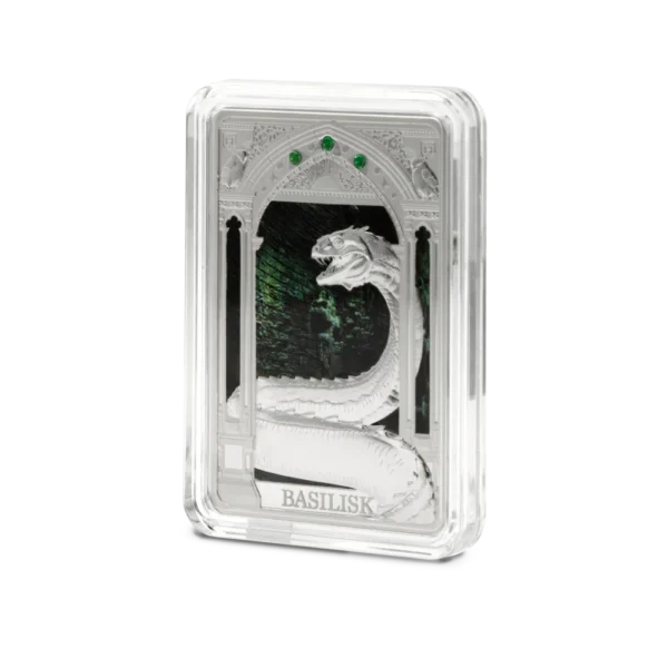 2025 $2 Harry Potter™ Magical Creatures – Basilisk 1oz Silver Proof Coin - Image 2
