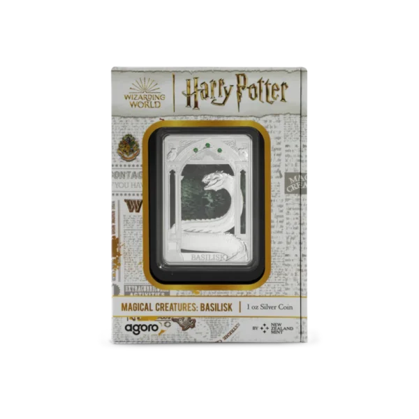 2025 $2 Harry Potter™ Magical Creatures – Basilisk 1oz Silver Proof Coin - Image 4