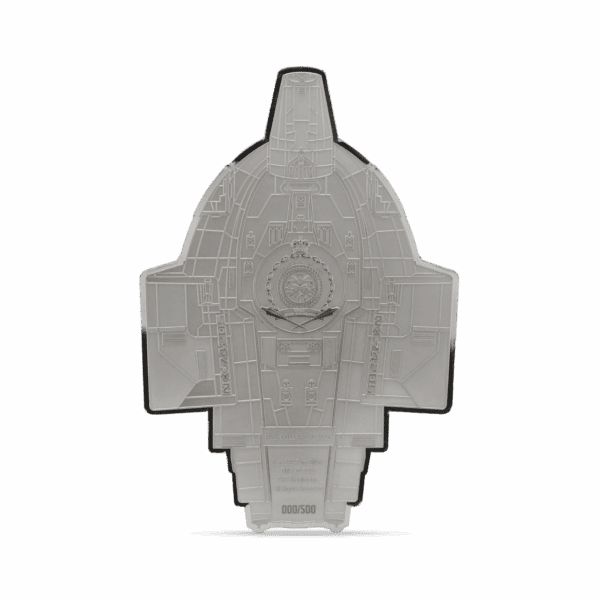 2025 $5 Star Trek Ships – U.S.S. Defiant NX-74205 3oz Silver Coin - Image 3