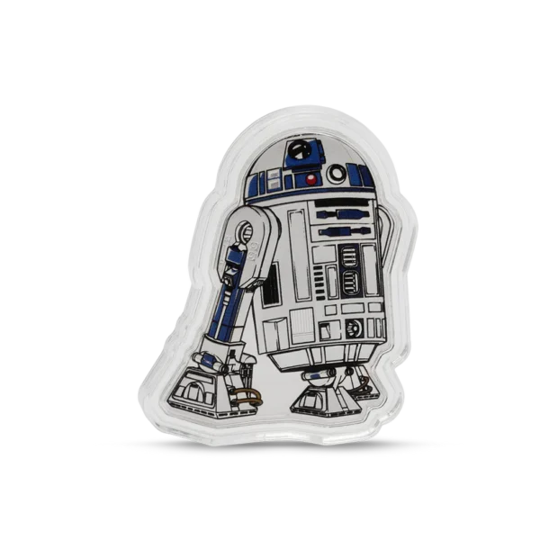 2025 $2 Star Wars™ R2-D2™ 1oz Silver Proof Coin