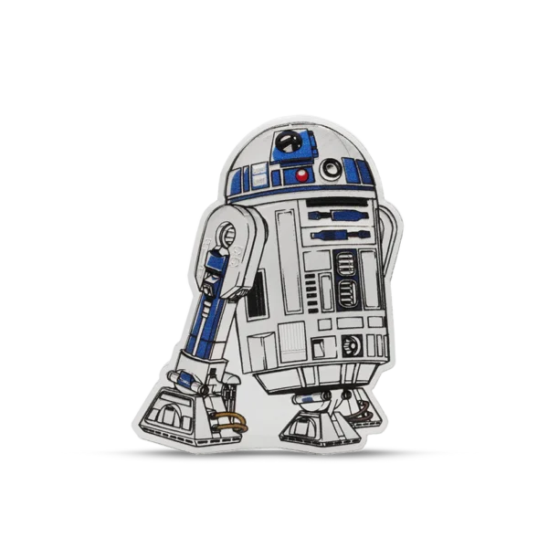 2025 $2 Star Wars™ R2-D2™ 1oz Silver Proof Coin - Image 4