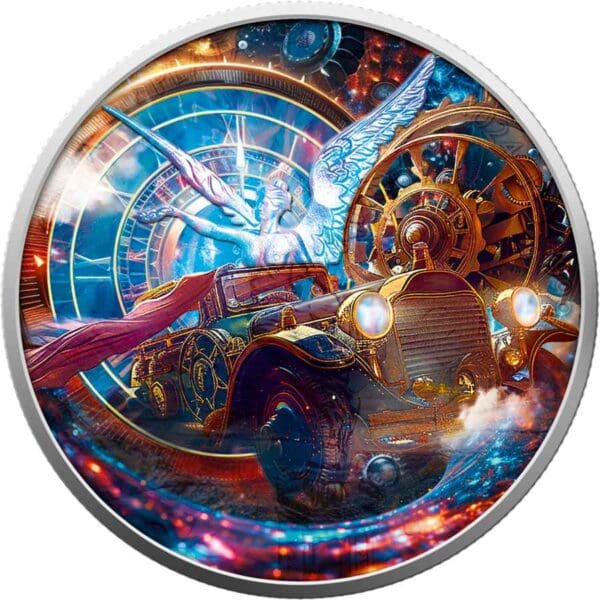 2024 Time Travel - Mexico 1oz Silver Libertad Coin - Image 2