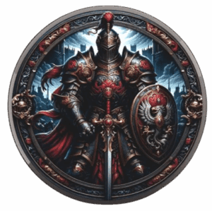 2024 $1 Knights of Honor: Emperor Guardian 1oz Silver Maple Leaf Coin