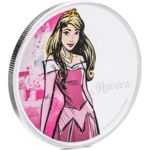 2024 $2 Disney Princess - Aurora 1oz Silver Niue Coin