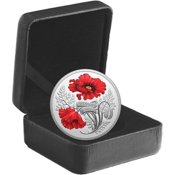 2024 $20 Remembrance Day - 1oz Silver Canada Proof Coin - Image 2