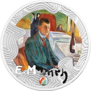 2024 160th Anniversary Of Edvard Munch's Birth Silver Proof Coin
